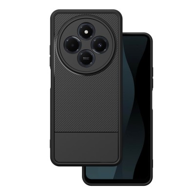 Кейс Simple Carbon за Xiaomi Redmi 14C 4G/ 14C 5G / Redmi A4 / POCO C75 черен