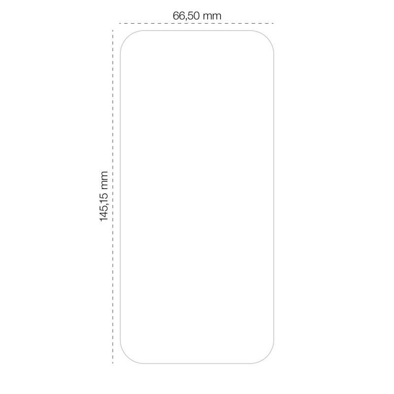 Хибридно стъкло Etteri за iPhone 17 Pro 6.3"