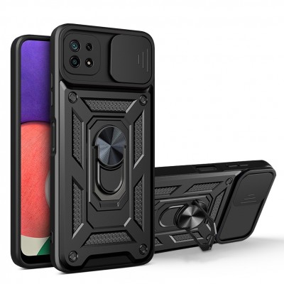 Капак Defender Slide за Samsung Galaxy A22 5G черен