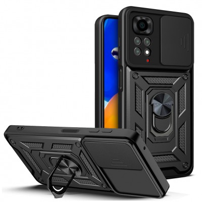 Гръб Defender Slide за Xiaomi Redmi Note 11 4G (GLOBAL) / Redmi Note 11s 4G черен
