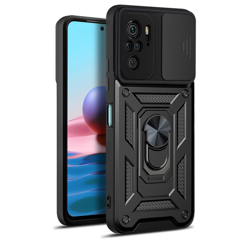 Калъф Defender Slide за Xiaomi Redmi Note 10 4G / 10S черен