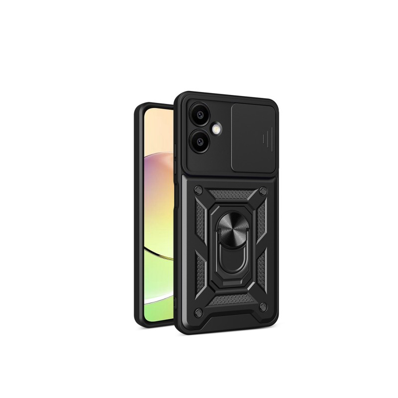Овърлей Defender Slide за Samsung Galaxy A06 5G, черен
