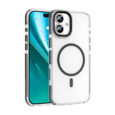 Калъф Etteri Icy Mag за iPhone 16 6.1" черен