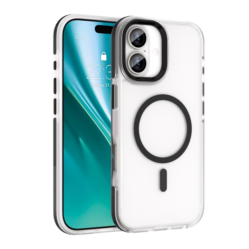 Калъф Etteri Icy Mag за iPhone 17, черен
