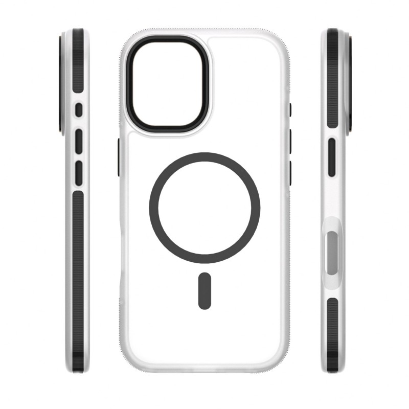 Калъф Etteri Icy Mag за iPhone 17, черен