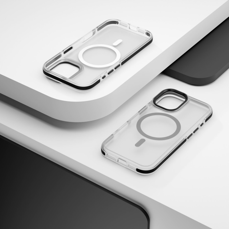 Калъф Etteri Icy Mag за iPhone 17, черен