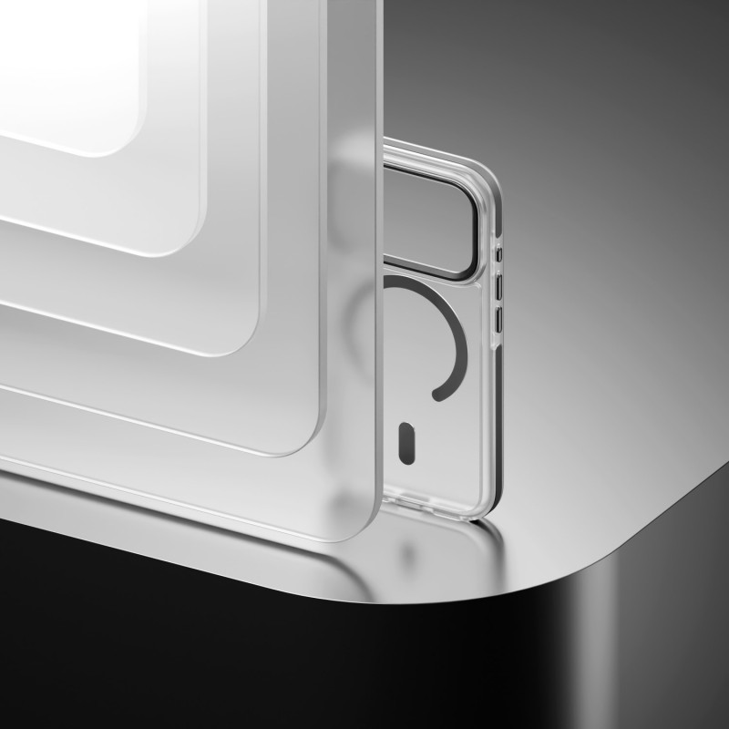 Калъф Etteri Icy Mag за iPhone 17 Pro Max, черен