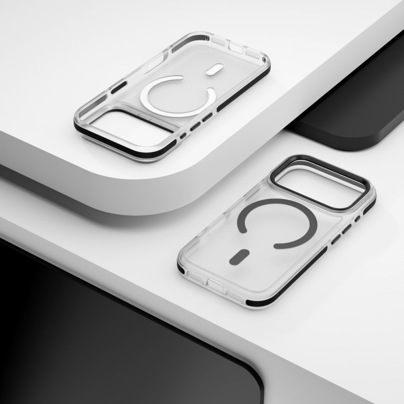 Калъф Etteri Icy Mag за iPhone 17 Pro Max, черен