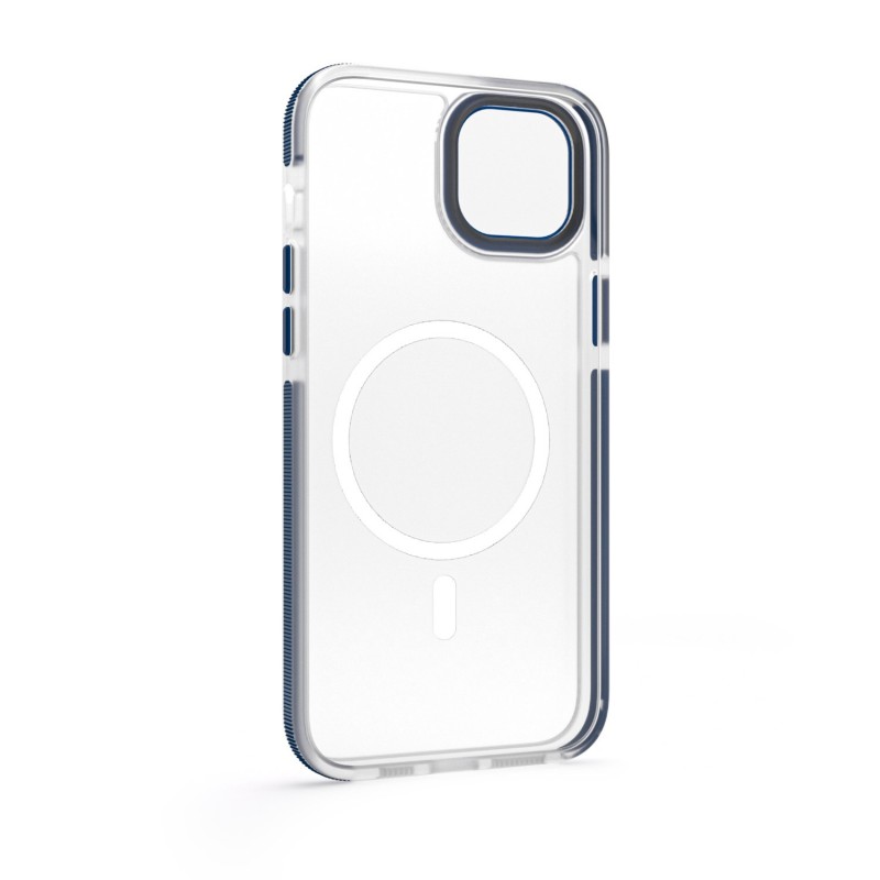 Калъф Etteri Icy Mag за iPhone 14 6.1" син
