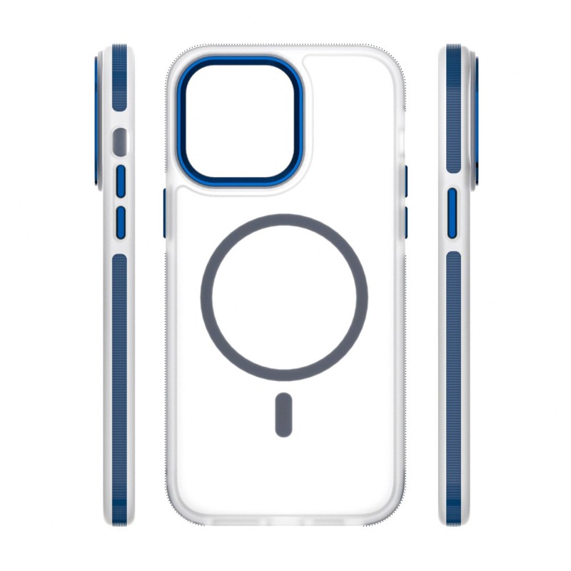 Калъф Etteri Icy Mag за iPhone 14 Pro 6.1" син