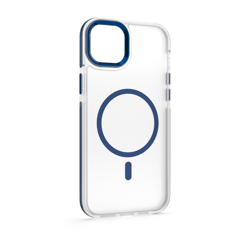 Калъф Etteri Icy Mag за iPhone 15 6.1" син