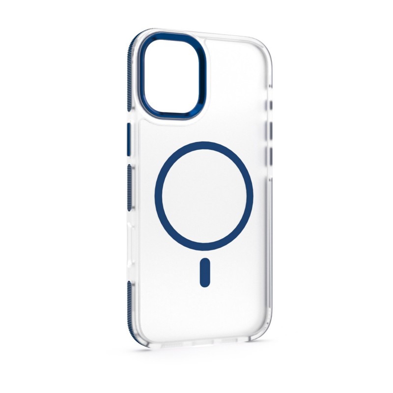Калъф Etteri Icy Mag за iPhone 16 6.1" син