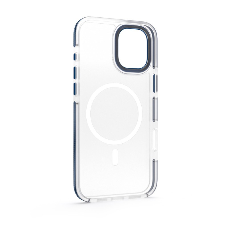 Калъф Etteri Icy Mag за iPhone 16 6.1" син
