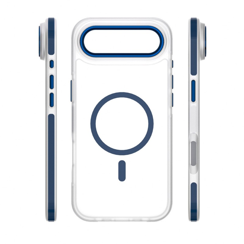 Калъф Etteri Icy Mag за iPhone 17 Air син