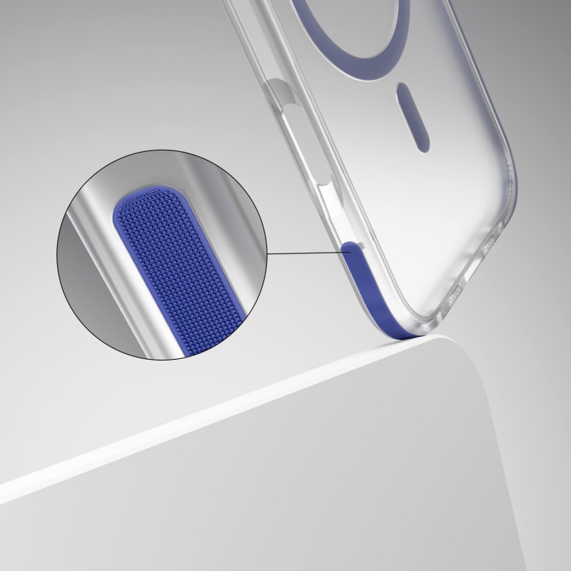 Калъф Etteri Icy Mag за iPhone 17 Air син