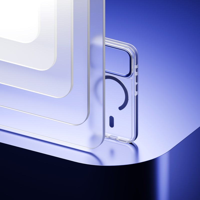 Калъф Etteri Icy Mag за iPhone 17 Pro / 18 Pro син