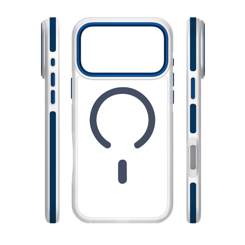 Калъф Etteri Icy Mag за iPhone 17 Pro Max / 18 Pro Max син