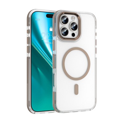 Калъф Etteri Icy Mag за iPhone 16 Pro 6.3" златен