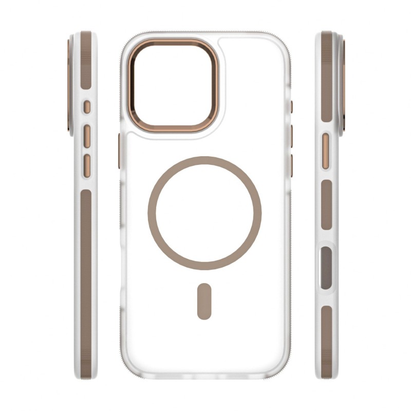 Калъф Etteri Icy Mag за iPhone 16 Pro 6.3" златен