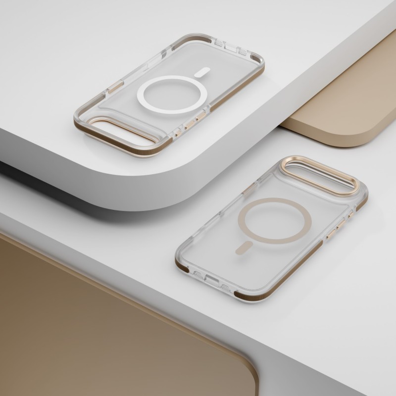 Калъф Etteri Icy Mag за iPhone 17 Air златен