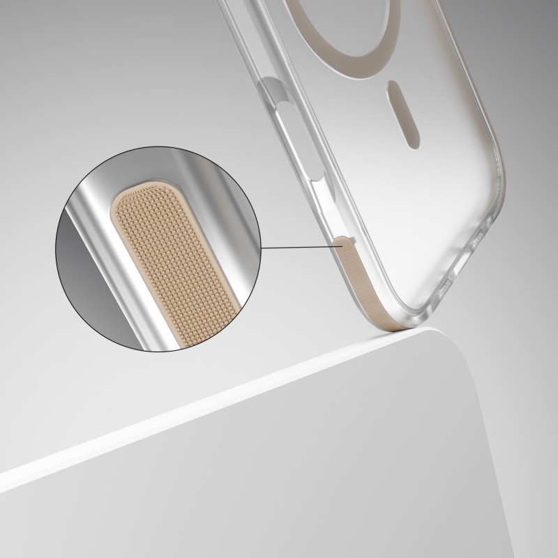 Калъф Etteri Icy Mag за iPhone 17 Air златен