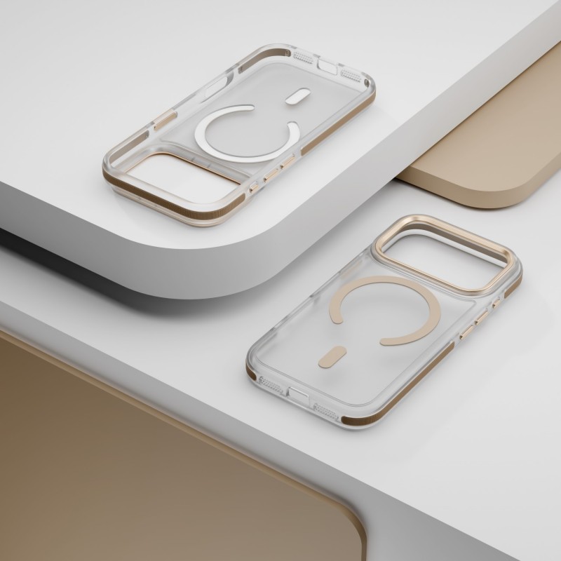 Калъф Etteri Icy Mag за iPhone 17 Pro златен