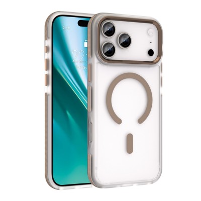 Калъф Etteri Icy Mag за iPhone 17 Pro Max златен