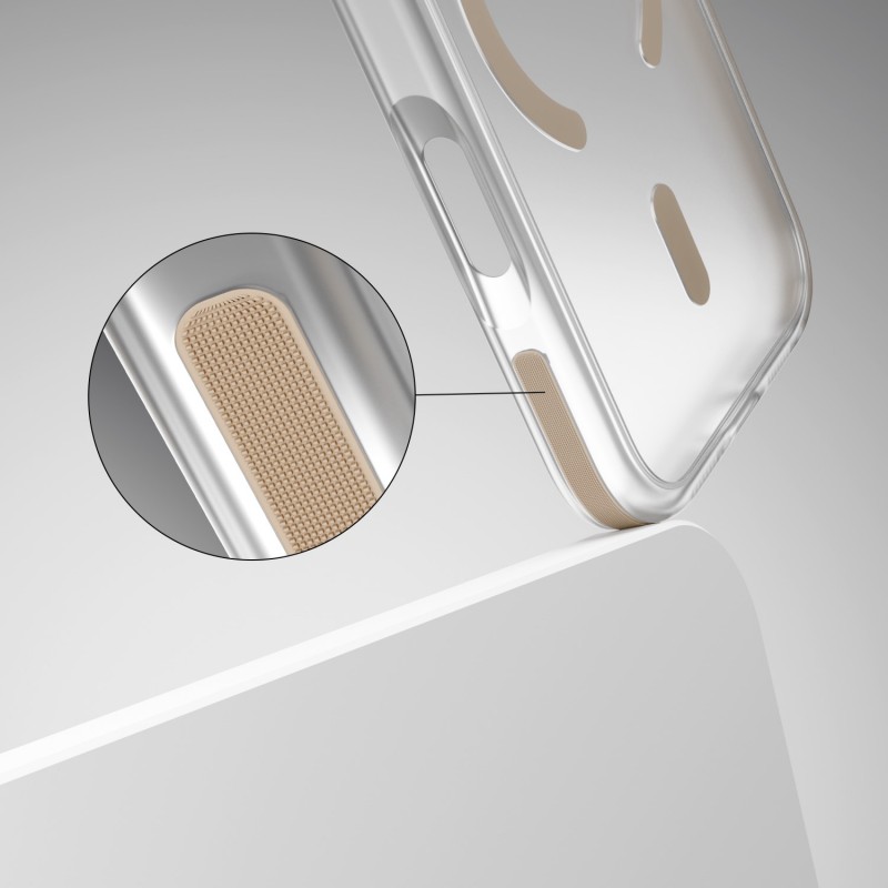 Калъф Etteri Icy Mag за iPhone 17 Pro Max златен