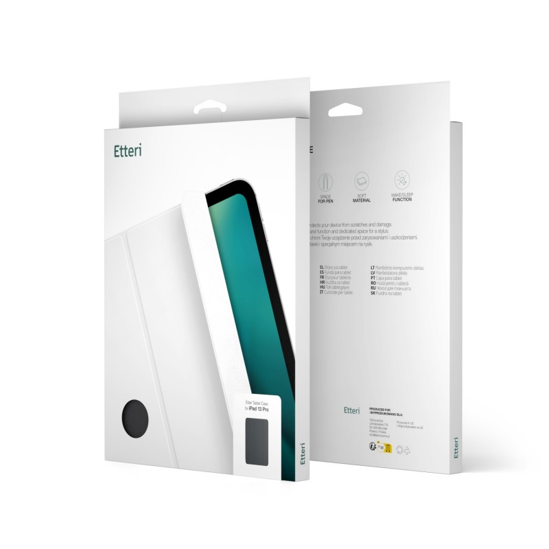 Калъф Etteri за Apple iPad 7 2019 / 8 2020 / 9 2021 10.2'' черен