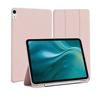 Калъф Etteri за Apple iPad Air 4 2020 / 5 2022 10.9'' / 6 2024 / 7 2025 / 8 2026 11'' светло розов