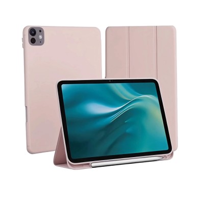 Калъф Etteri за Apple iPad Pro 2024 11', светло розов