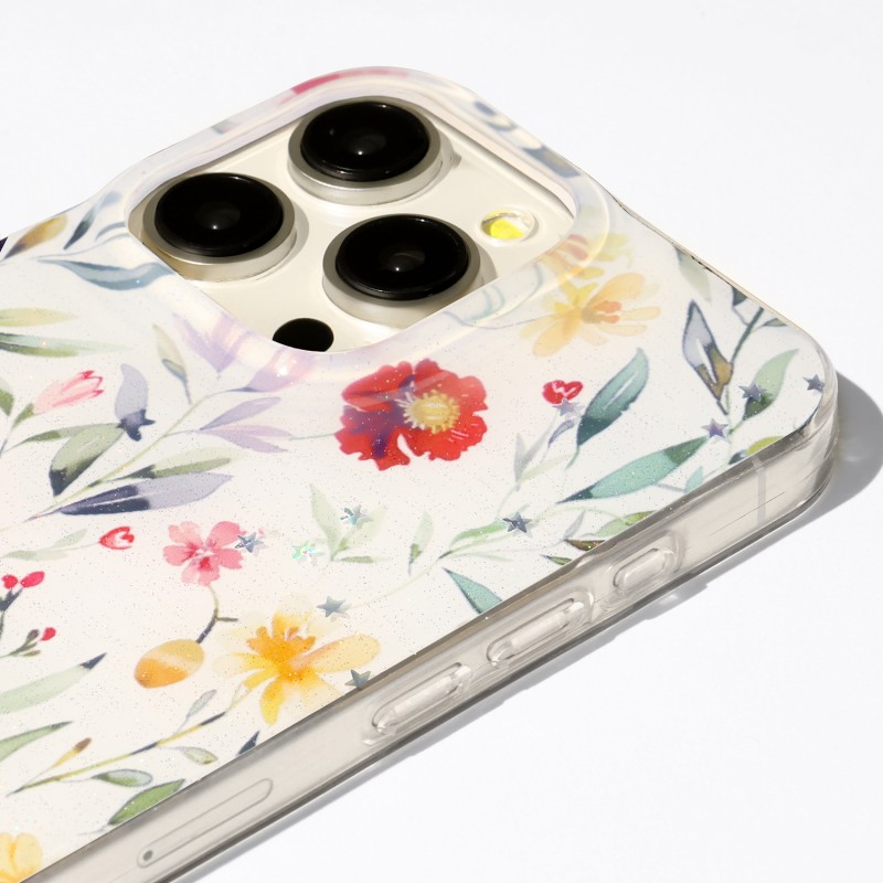 Оверлей Glow Glam за Samsung Galaxy A07 4G бял