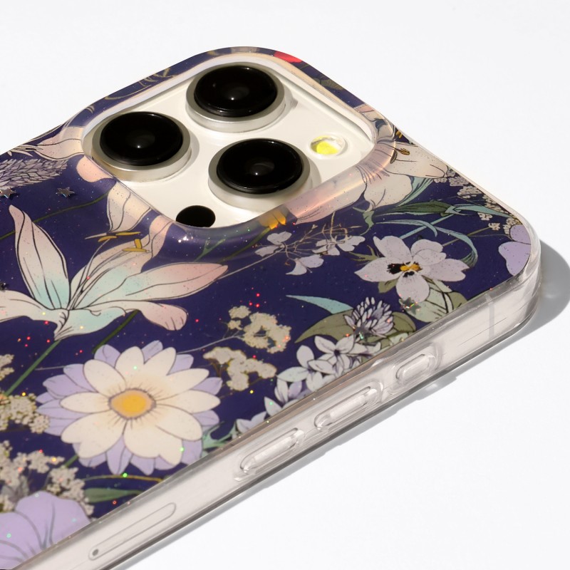 Glow Glam overlay за Xiaomi Redmi Note 14 Pro 5G (Global) / Note 14 Pro Plus 5G (Global) син
