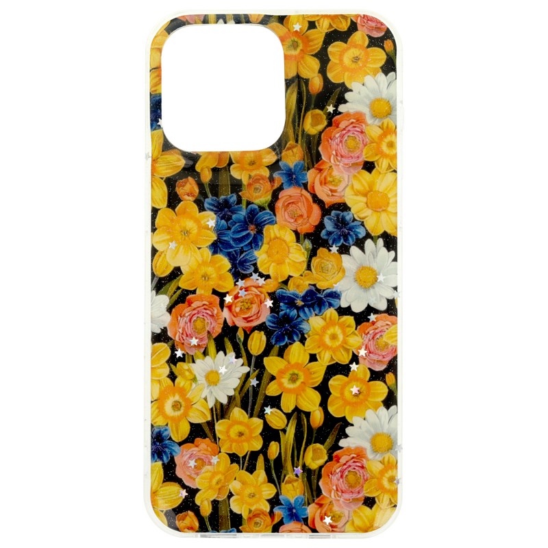 Оверлей Glow Glam за iPhone 17 Pro Max 6.9" оранжев