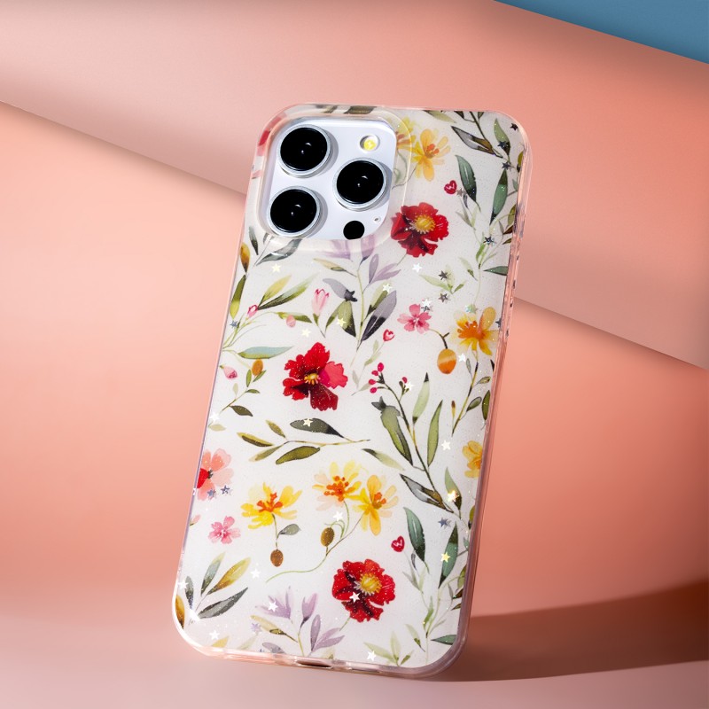 Оверлей Glow Glam за Samsung Galaxy A07 4G бял