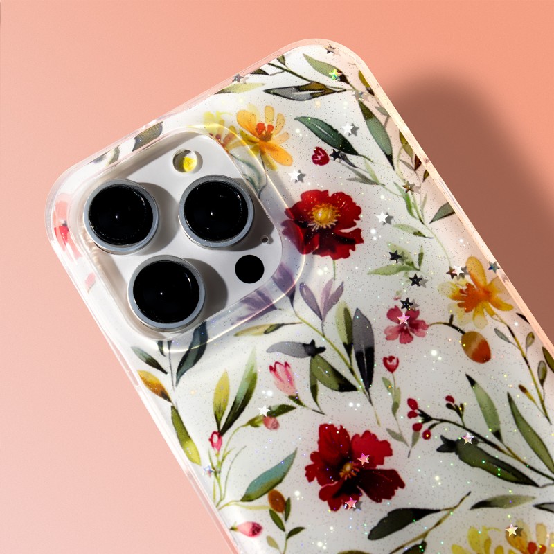 Оверлей Glow Glam за Samsung Galaxy A07 4G бял