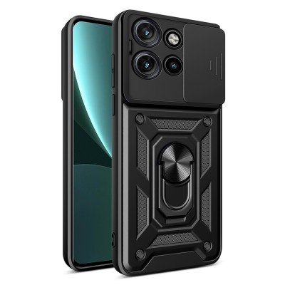 Калъф Defender Slide за Motorola Edge 50 Neo / Edge 60 Neo / ThinkPhone 25 черен