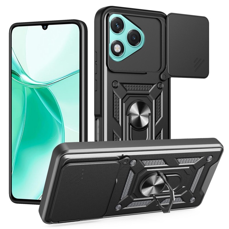 Овърлей Defender Slide за Honor 400 Lite, черен