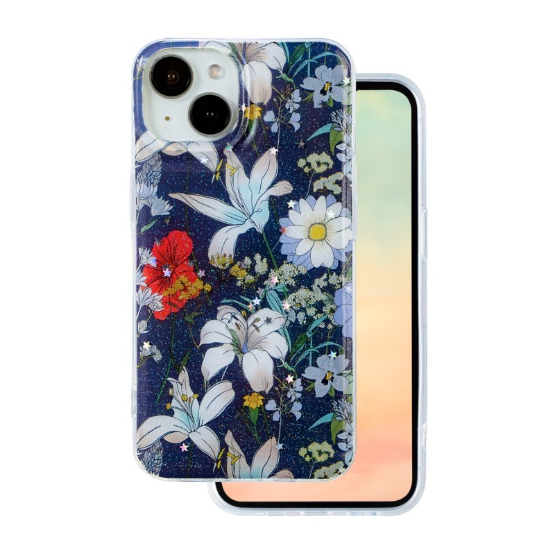 Калъф Glow Glam за iPhone 11 син