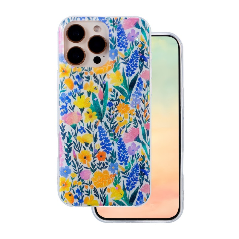 Glow Glam наслагване за iPhone 16 Pro Max 6.9" рустик