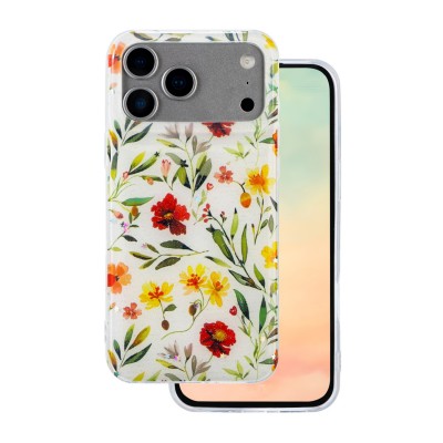 Оверлей Glow Glam за iPhone 17 Pro 6.3" бял