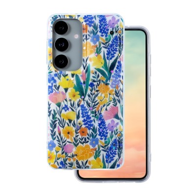 Glow Glam наслагване за Samsung Galaxy S25 рустик