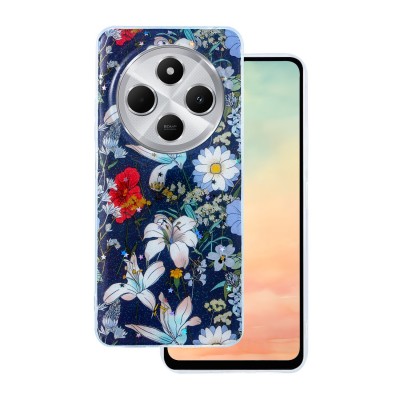 Glow Glam overlay за Xiaomi Redmi Note 14 Pro 5G (Global) / Note 14 Pro Plus 5G (Global) син