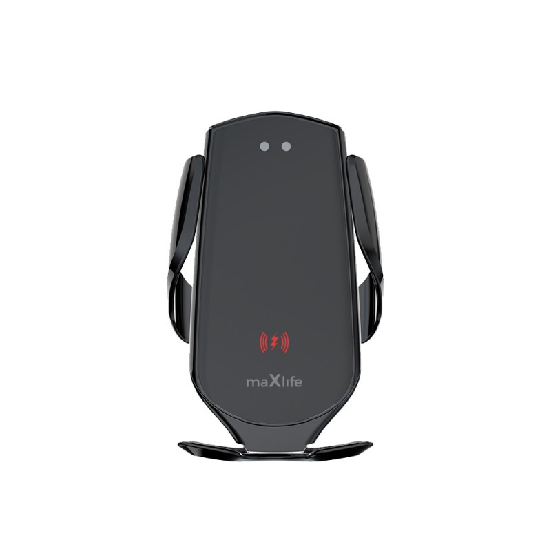 Стойка за автомобилна решетка Maxlife MXCH-08 автоматична с индукция черна 15W