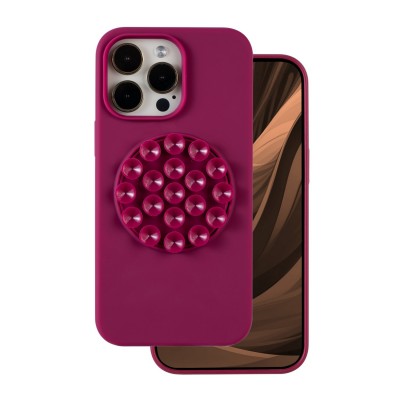 Калъф Silicone Stick за iPhone 14 Pro Max 6.7" бордо