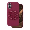 Калъф Silicone Stick за iPhone 16 6.1" бордо