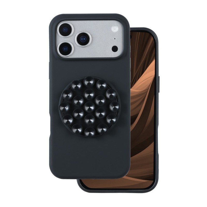 Калъф Silicone Stick за iPhone 17 Pro Max 6.9" черен