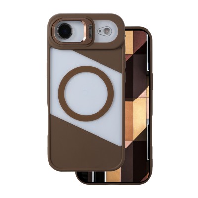 Кейс Fusion Mag за iPhone 17 Air 6,6'' кафяв