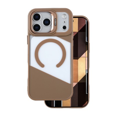 Кейс Fusion Mag за iPhone 17 Pro 6,3'' кафяв
