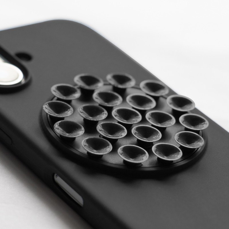 Калъф Silicone Stick за iPhone 16 6.1" черен